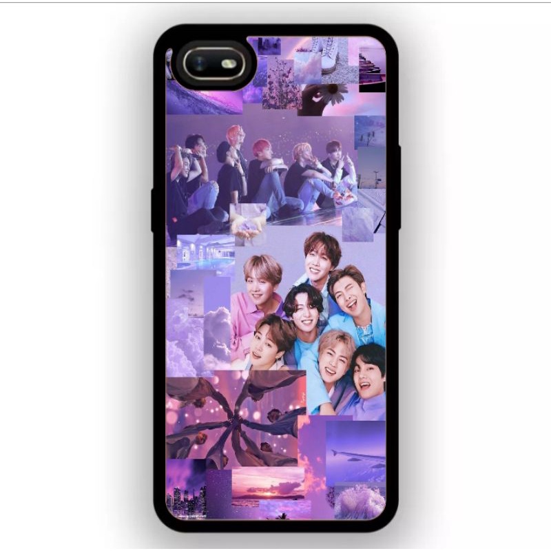 ubluk store Case custom Oppo A1K ,realme C2 motif BTs series terbaru murah