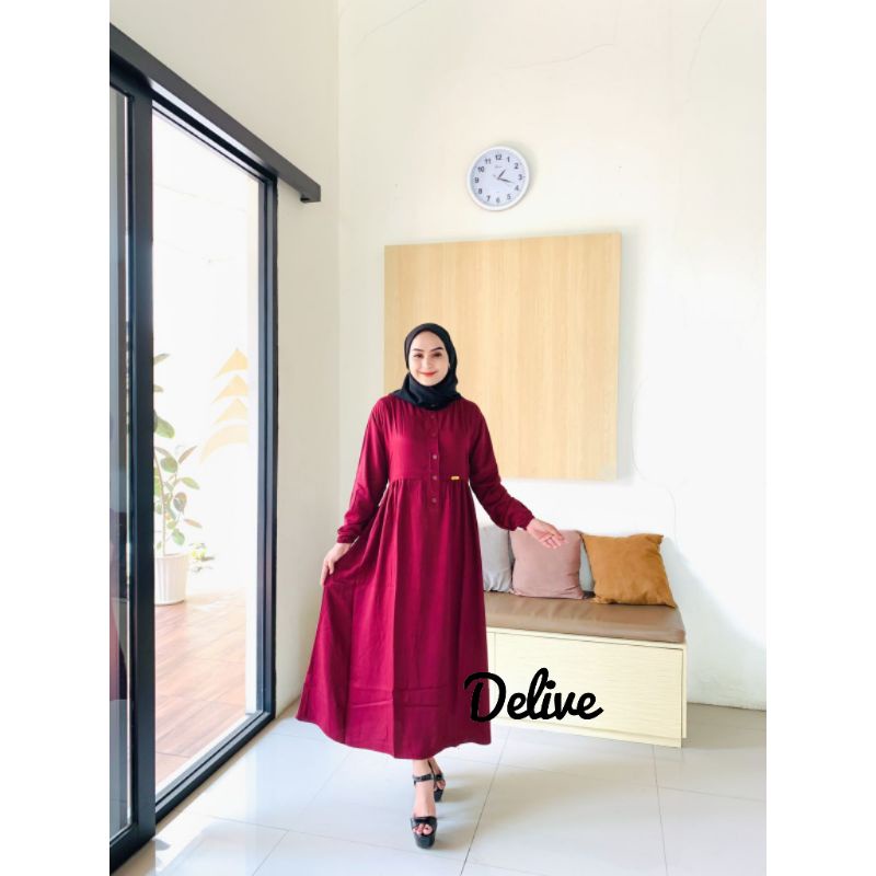 Gamis rayon//Gamis salvina//Gamis rayon twill premium