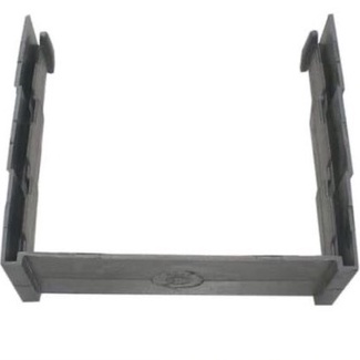 Sambungan talang kotak 4 inch / Sok talang kotak pvc / sambungan talang