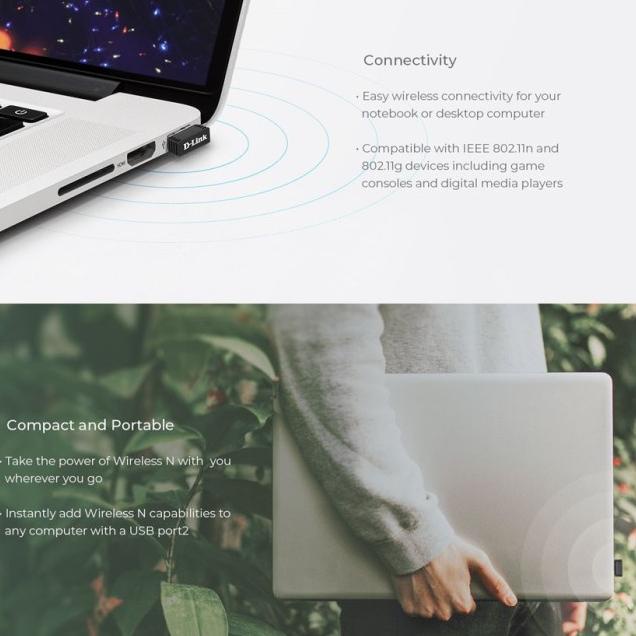 ☜ USB WIFI D-LINK DWA-121 / nano usb wifi adapter wireless DLINK DWA 121 ➨