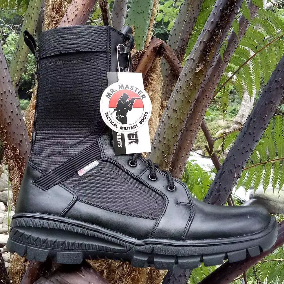 Sepatu Pdl Master Swat Asli Kulit Sapi Sepatu PDL Tni Polri Security Satpam Sepatu Boots Pria Wanita