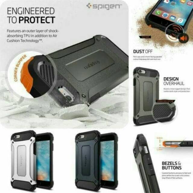 Spigen Iron Vivo Y55 robot case Shield Armor Hybrid