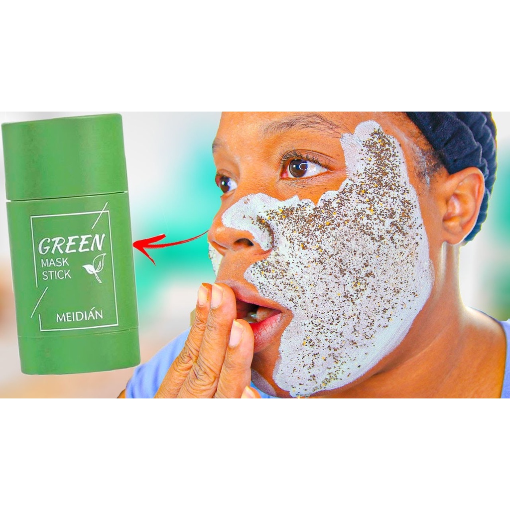 DBEST - [ COD ] GREEN STICK MASK MEIDIAN ORIGINAL 100% MASKER WAJAH GREEN TEA PEMBERSIH KOMEDO HIDUNG &amp; WAJAH