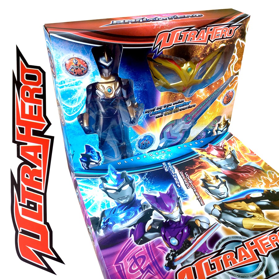 Mainan Action figure Ultraman / Action Figure Ultraman RB / Ultraman Hero box / Robot Ultraman