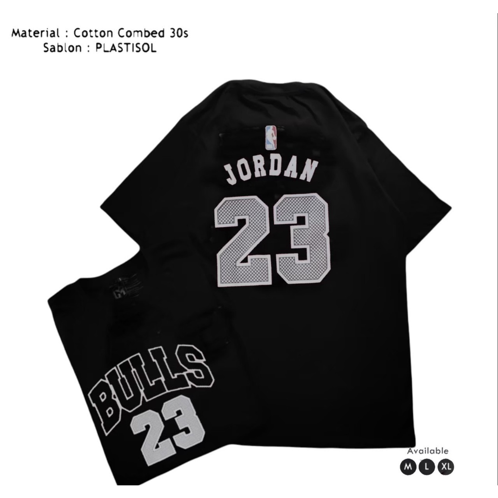 KAOS JORDAN BULLS 23 - FULLTAG & LABEL