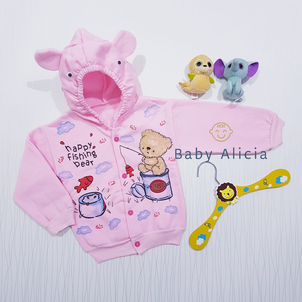 COD jaket Bayi Anak 0 - 12 Bulan Baby Alicia