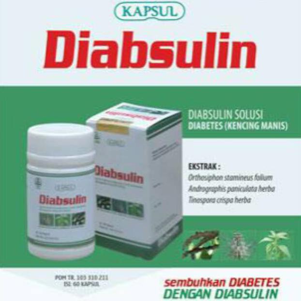 

Original!! Obat Diabetes Kencing Manis Dengan Herbal Insulin Alami Tanpa Efek Samping - Diabsulin