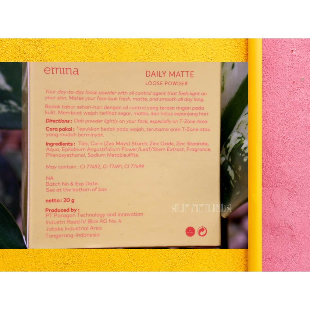 Emina Daily Matte Compact Powder 11g