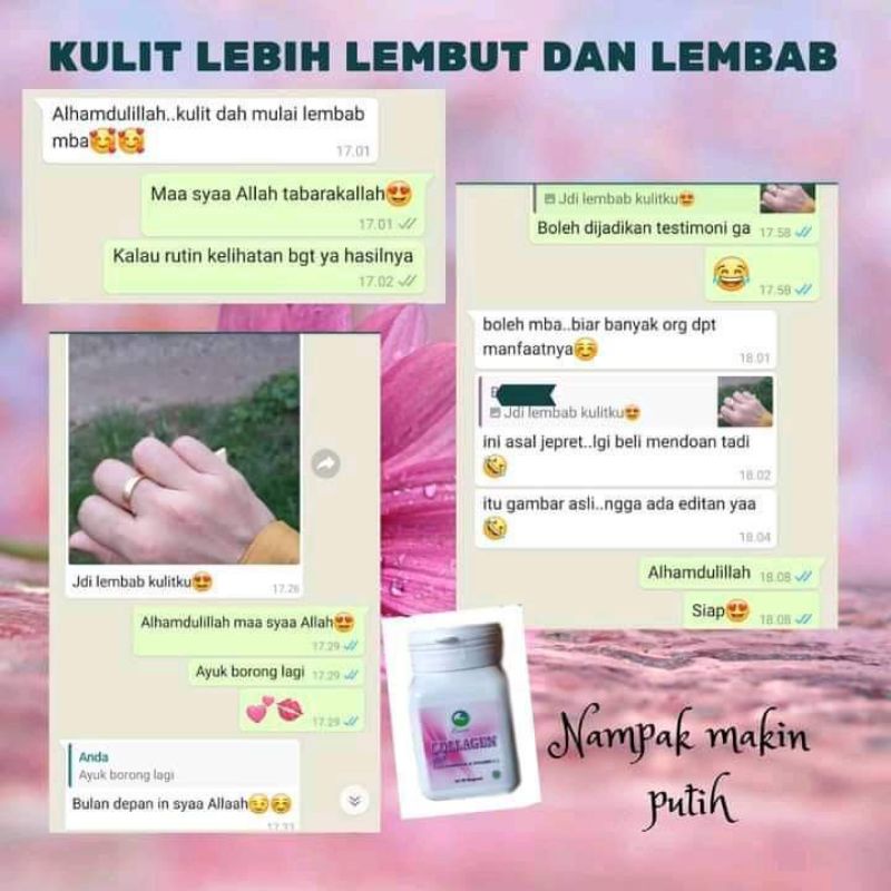 Esani kapsul collagen plus glutathione dan vitamin C