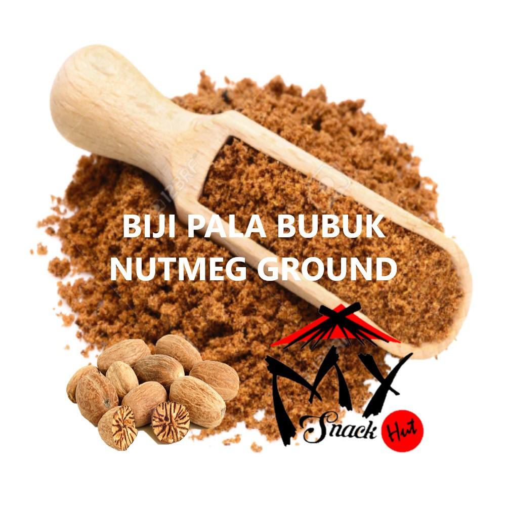 

BIJI PALA BUBUK 25GR - PURE NUTMEG MUT MEG GROUND POWDER - SERBUK REMPAH BUMBU BUAH POLO HALUS MURNI Berkualitas