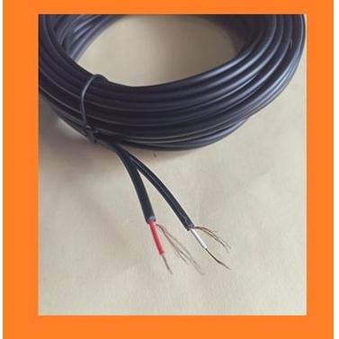 Qty 1 Rol isi 30 METER kabel Skerem Audio Stereo 2 WAY tanpa jack RCA (KODE 8)