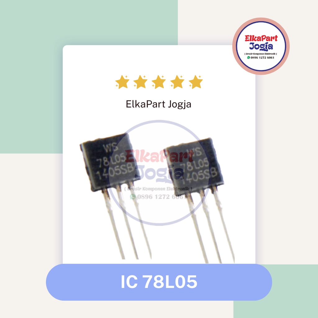 78L05 IC  Regulator 5V WS 7805