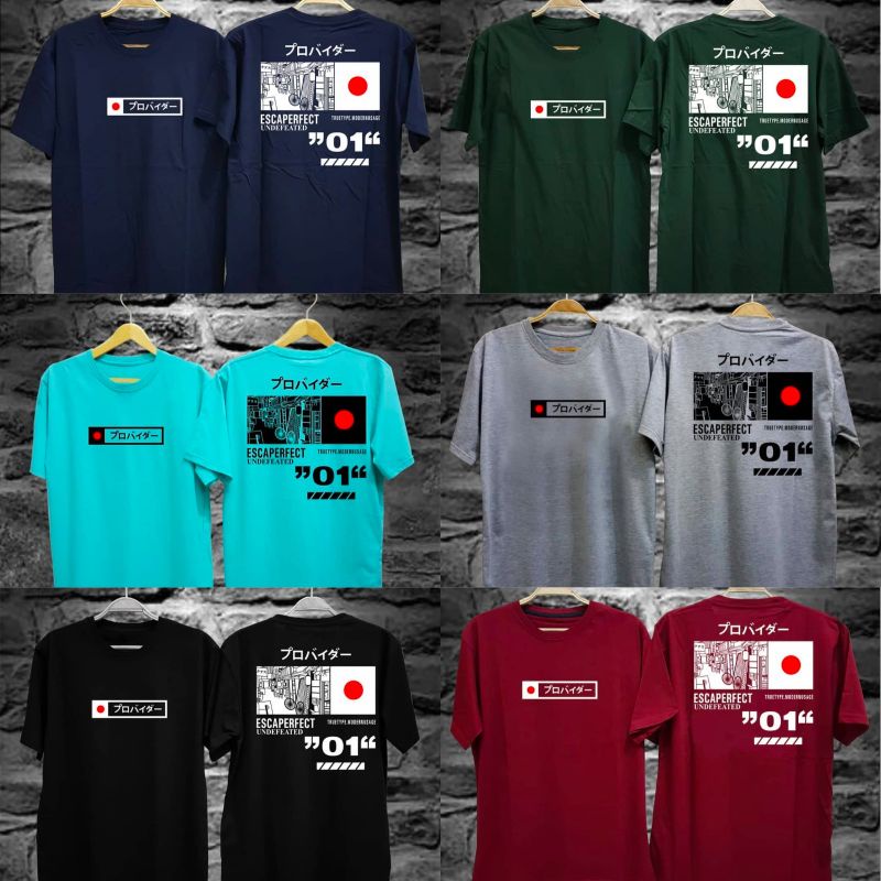 Kaos distro samurai combed allsize L