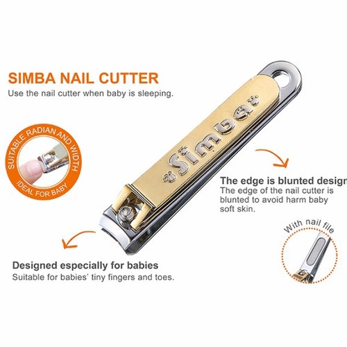 Simba Safe Nail Clipper gunting kuku bayi  P 1745