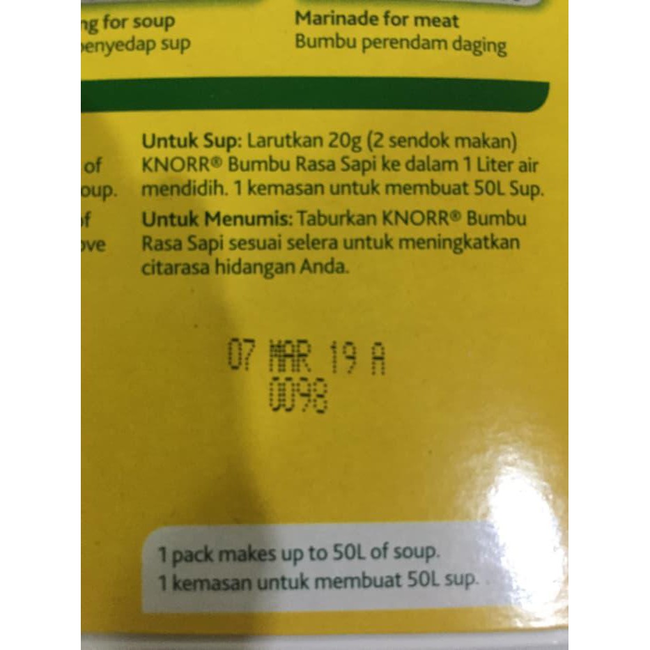 

Paling Murah Knorr Beef Powder 1 Kg Termantap