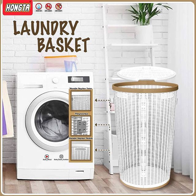 Keranjang Baju Kotor Keranjang Baju Laundry Bag Tempat Baju Kotor Keranjang Binatu Tempat Laundry
