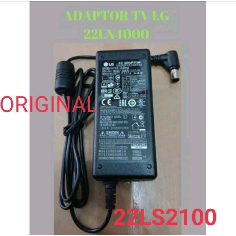 Adaptor LED TV LG 22LN4000 22lb450A 22LS2100 22ma33a