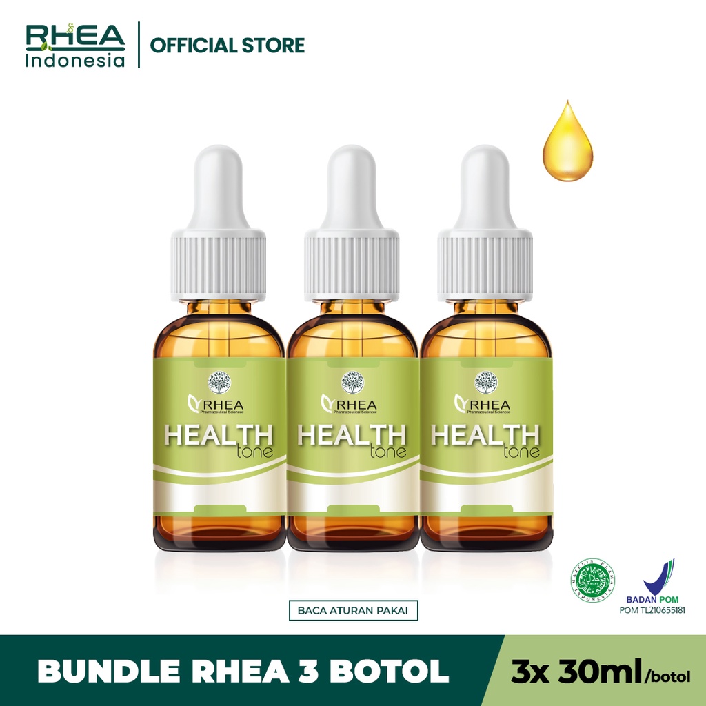 bundle 3 rhea health tone minyak esensial imunitas