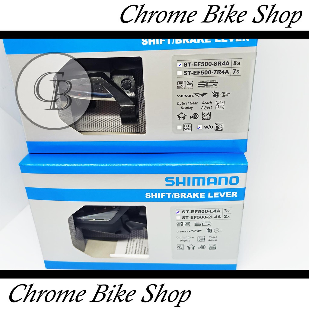 Shifter Rem Shifter Handle Brake 8 Speed Sepeda Shimano EF500 Kiri Kanan Murah Ori Original