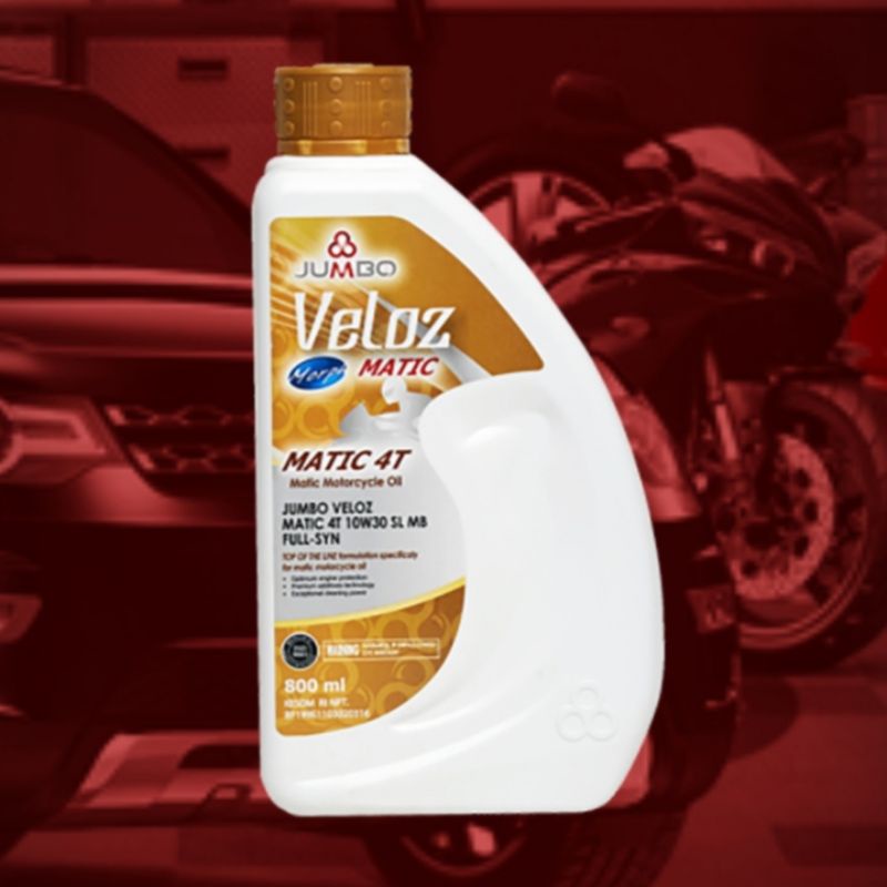 Oli Mesin JUMBO VELOZ MATIC 800ML FULL SYNTHETIC