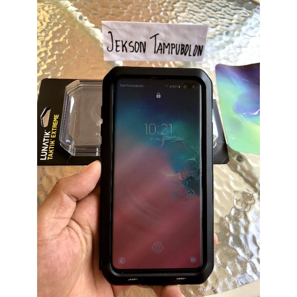 Hardcase Lunatik Taktik Military Samsung S10+ (S10 Plus) Case Original