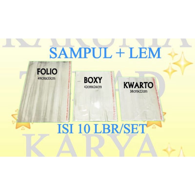 

SAMPUL MIKA + LEM UNTUK BUKU BERBAGAI UKURAN
