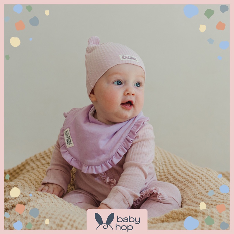 Bohopanna Beanie Hat Topi Kupluk Lucu Bahan Rajut Rib Bayi Laki Laki Perempuan Perlengkapan Asesoris Aksesoris Tutup Kepala Kado Hadiah Lahiran Anak Bayi Cewek Cowok Cewe Cowo Baby Girl Boy Newborn Baru Lahir 0 1 Tahun Bohobaby Bohopana-3