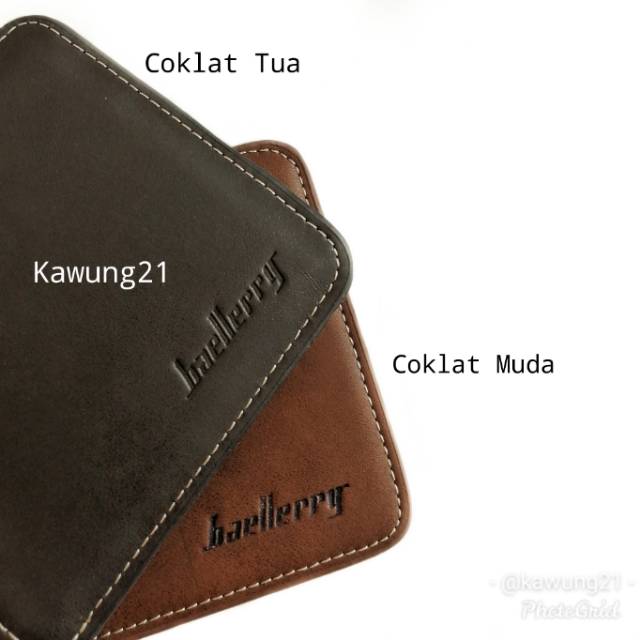 Dompet Pria Lipat DP22 Saku Leather Wallet Impor Modis