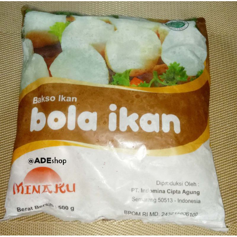 

baso bola ikan minaku 500gr