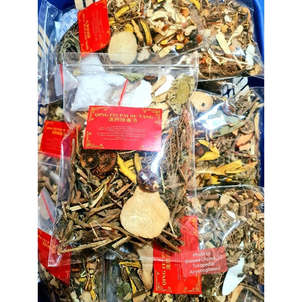 Ramuan Covid shinshe paru paru / Ramuan 21 macam / Qing Fei Pai Du Tang