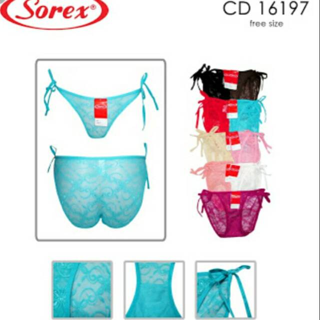 Gatring sorex thong Celana dalam tali samping