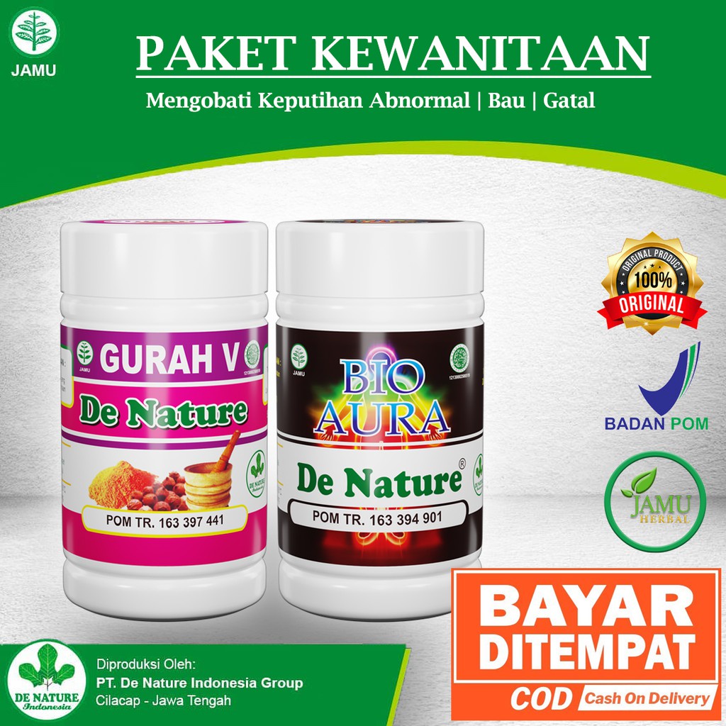 

[Bisa COD] Obat Keputihan Gurah V Joss Ampuh Bikin Rapet, Mengigit dan BPOM De Nature