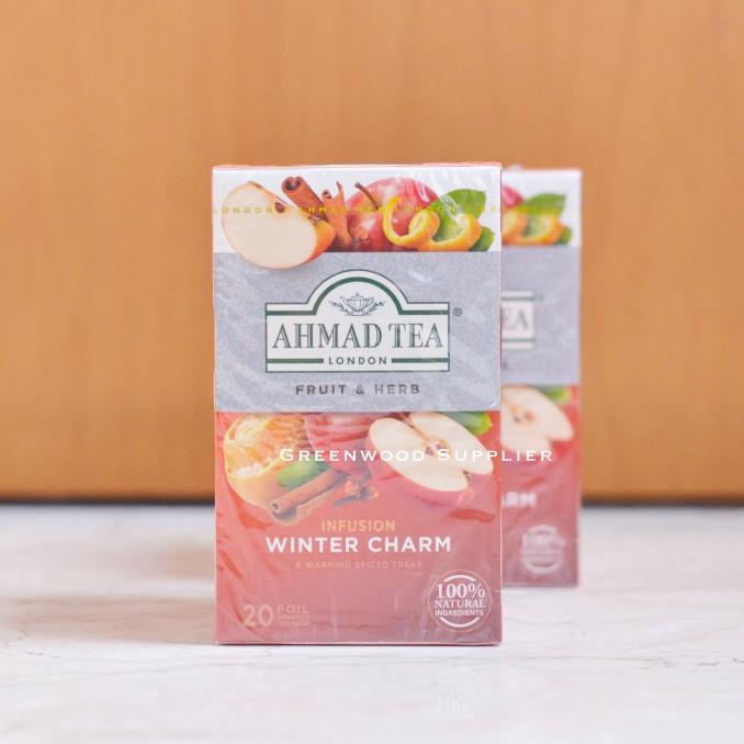 

BAYAR DITEMPAT Ahmad Tea Winter Charm Infusion - 20 Tea Bags /KOPI RUBE/KOPI KAPAL API/KOPI SLB/KOPI PEJUANG/KOPI BUBUK