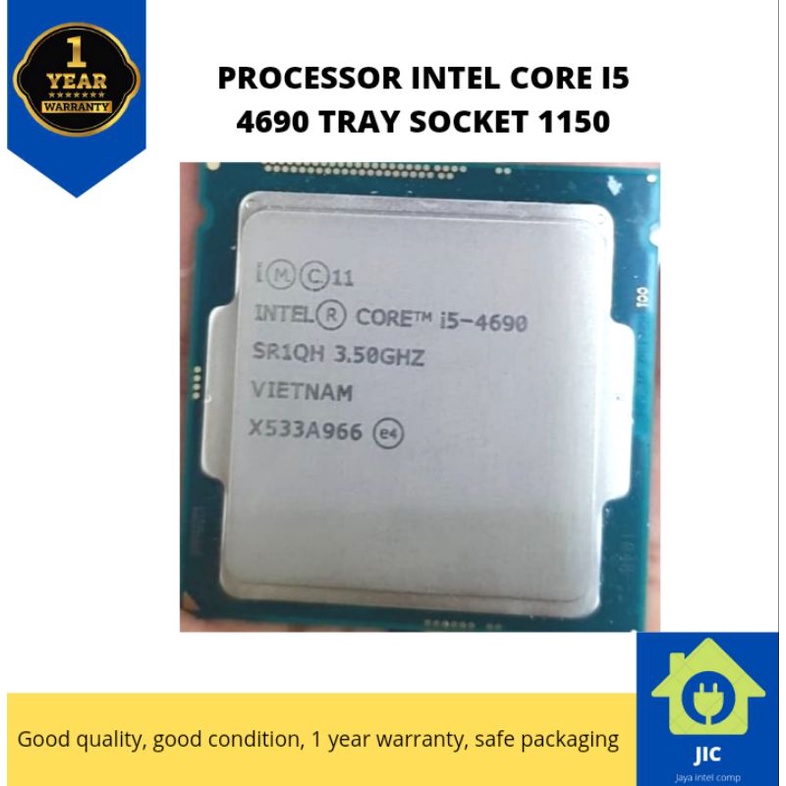PROCESSOR INTEL CORE I5 4690 TRAY SOCKET 1150