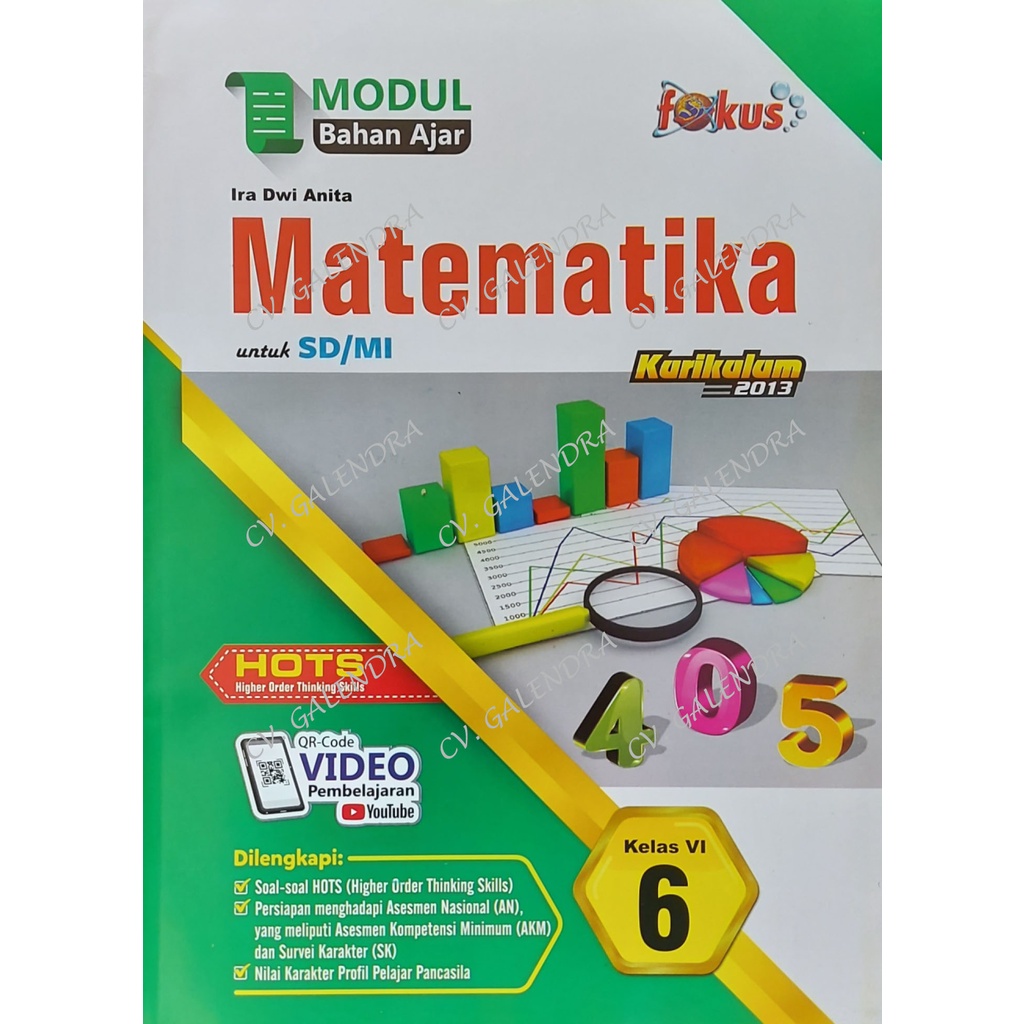 LKS Fokus Matematika SD/MI Kls 6 SD/MI Semester 1 & 2