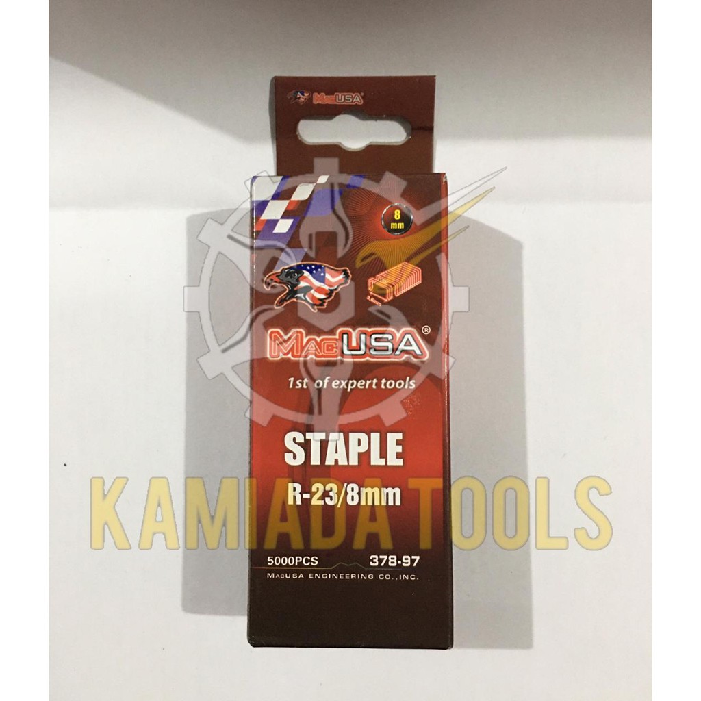 

Anak Steples MacUSA R-23 8mm/Isi Staples 8mm/Refill Stapler Gun R-23 8mm/MacUSA Staple R-23 8mm