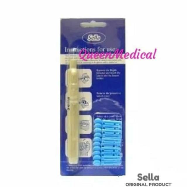 Pen Lancet Sella untuk Easytouch, Nesco, Autocheck, Benecheck, Glucodr