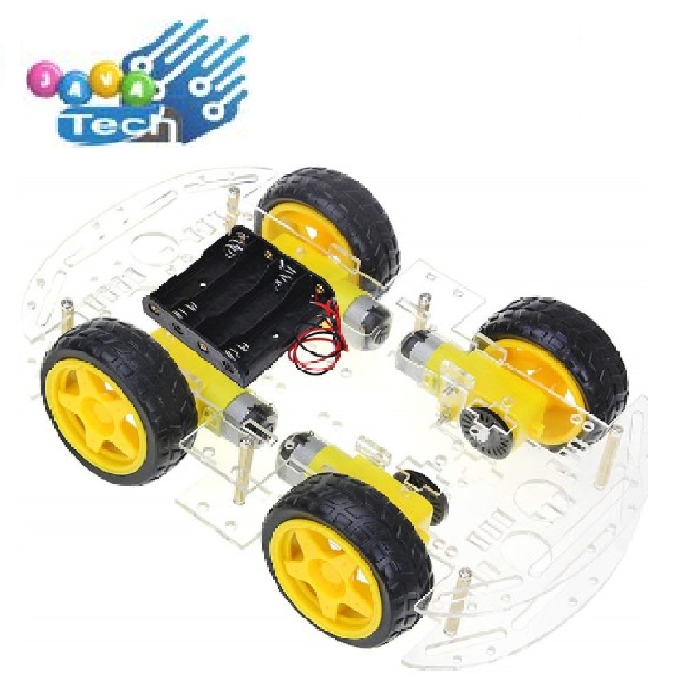 4WD Smart Car Chasis Kit DIY Arduino Robot