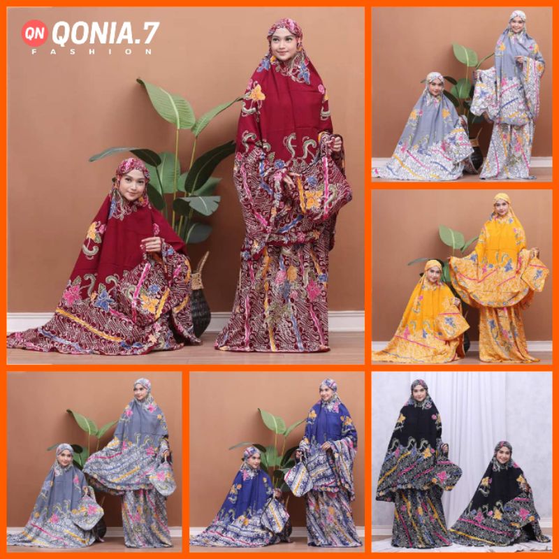 MUKENA MURAH | MUKENA TERUSAN DEWASA | MUKENA BATIK