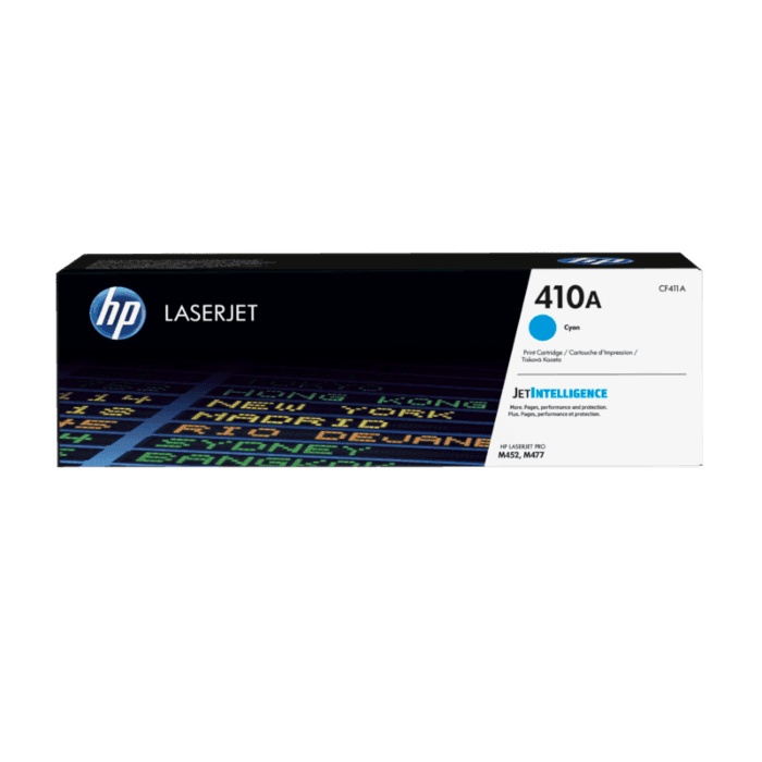 Toner HP 410A Cyan Original LaserJet Cartridge - CF411A