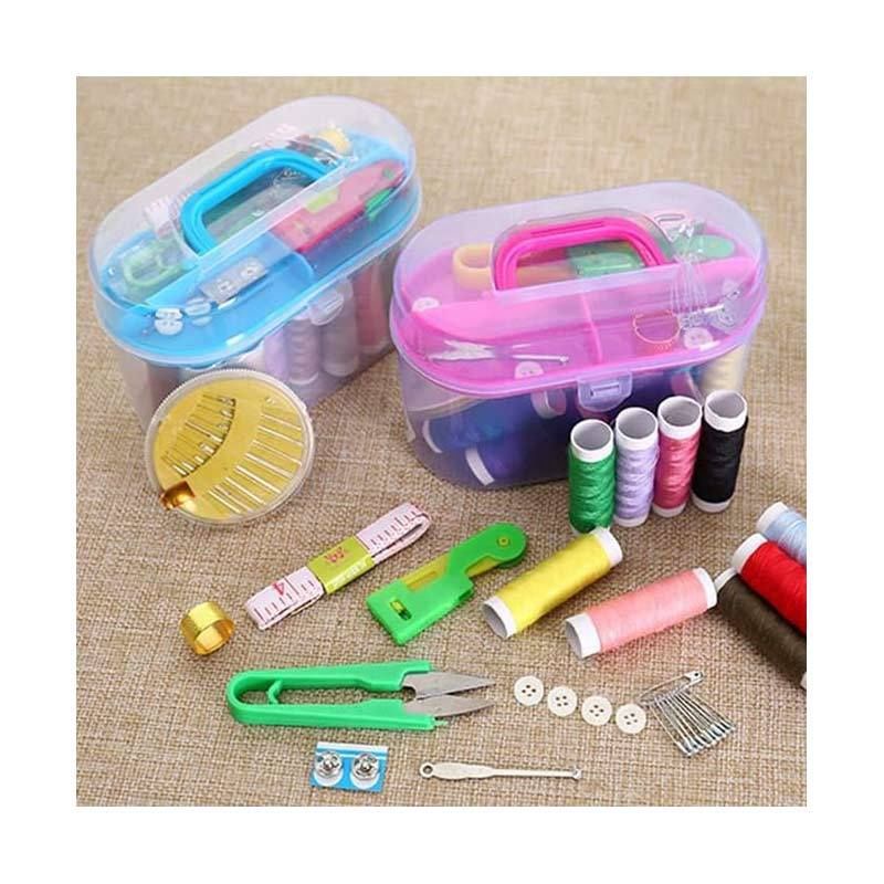 Set Alat Jahit Mini/Set Alat Jahit Peralatan MINI Menjahit Benang Jarum Gunting Sewing Kit