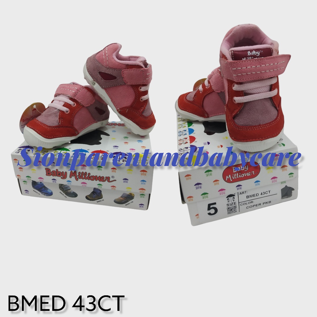 Sepatu bayi baby millioner BMED 43CT
