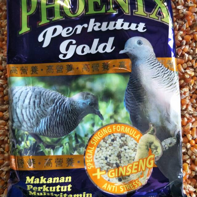 Phoenix perkutut gold/phoenix pakan burung perkutut/pakan perkutut/makanan perkutut