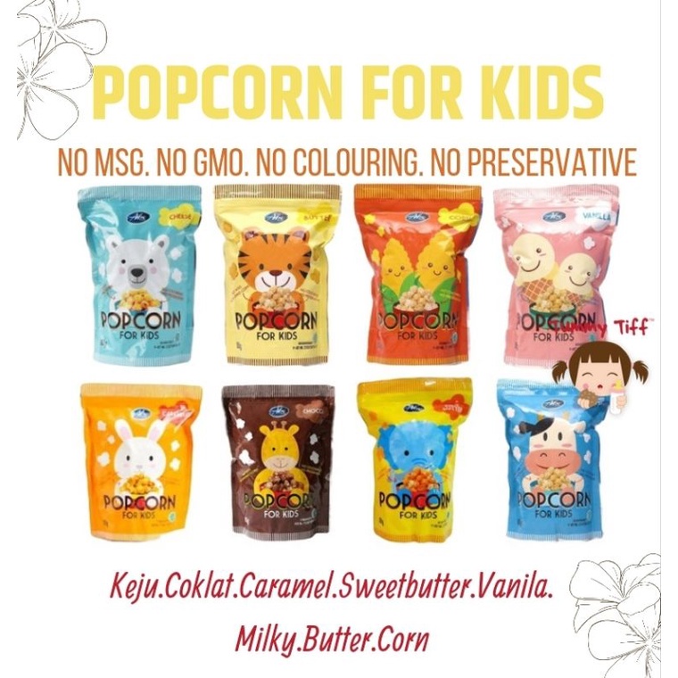 Popcorn abe food For Kids 80 Gr / popcorn anak Kokobi Baenana ChipsCamilan Abe Popcorn Snack MPASI Snack Bayi Snack Anak camilan Bayi Cemilan Anak Popcorn Jagung Caramelo cemilan sehat Kizzu Kokobi Kizzu Kizu Kizzuu