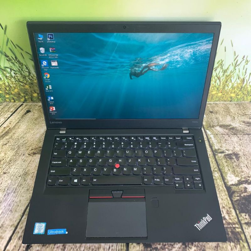 Lenovo Thinkpad T460S Core i7 Gen 6 TOUCHSCREEN RAM 8GB SSD 256GB Laptop Slim Murah