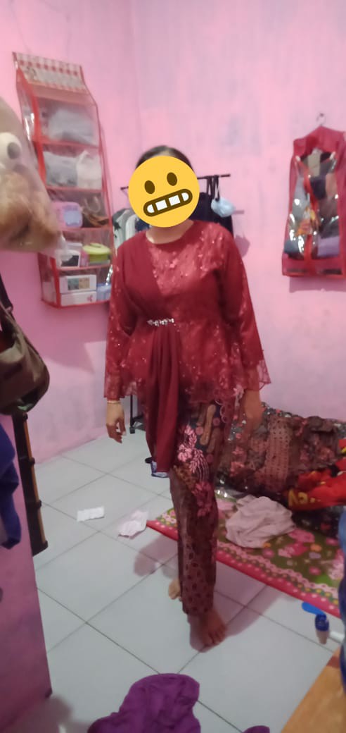 Maura Couple - Sania Ruffle Batik Couple Ori Ndoro Jowi Dnt Garansi Termurah Shopee - Couple Gisela