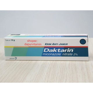 DAKTARIN CREAM 10 GR KRIM ANTI JAMUR  OBAT JAMUR  KULIT 