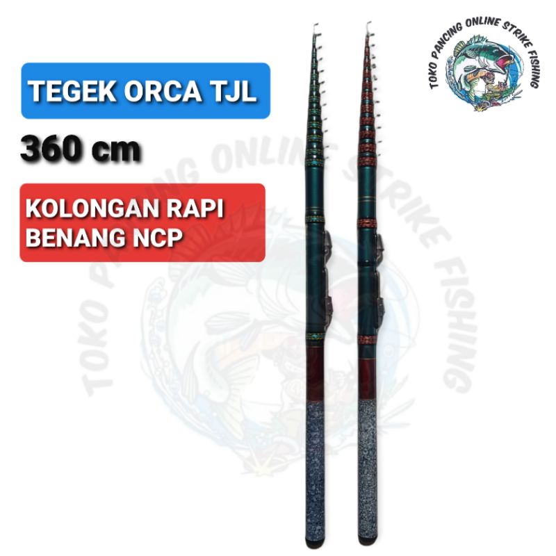 JORAN TEGEK ORCA TJL 360 CM SUDAH RING KOLONG