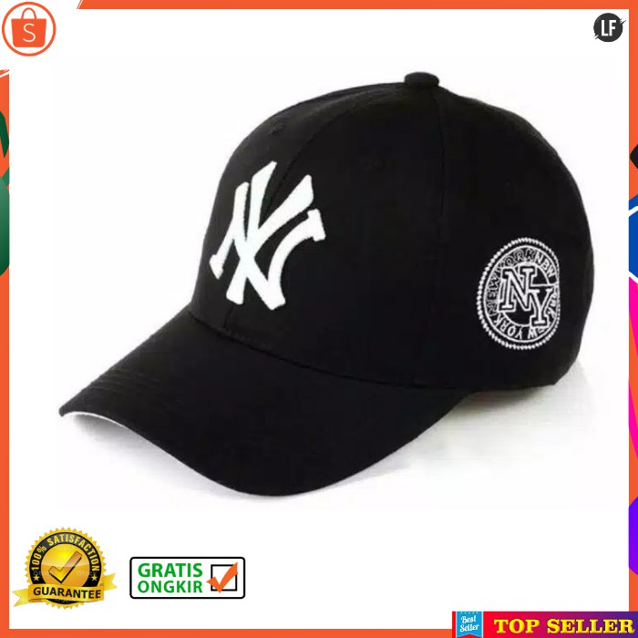 TOPI DISTRO PRIA KEREN BASEBALL CAP NY IMPORT KOREA SNAPBACK DEWASA FASHION MEN'S STYLE HAT  A44