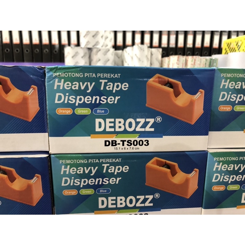 

Tape Cutter/Tape Dispenser/Alat pemotong Lakban isolasi Debozz